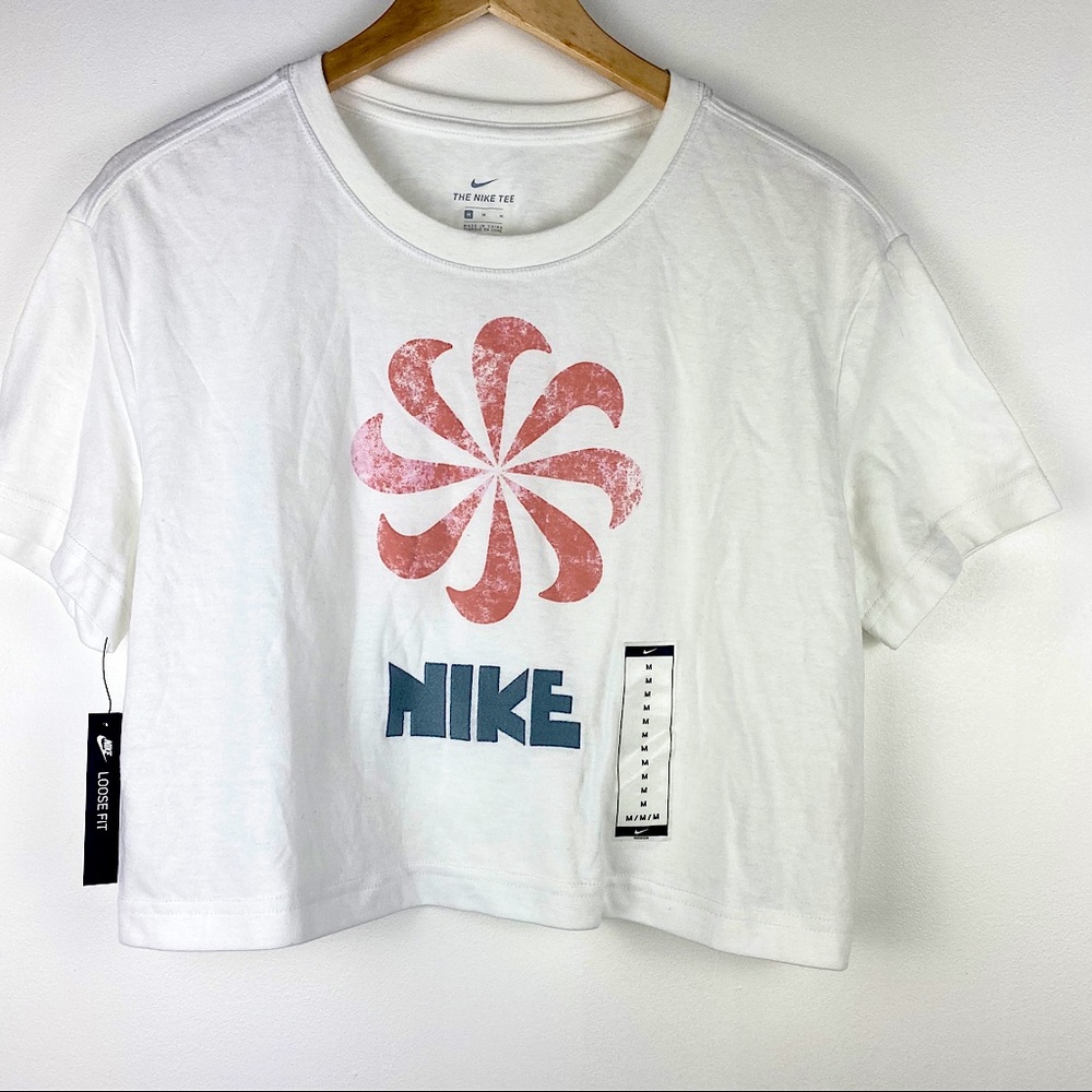 Nike oversized crop top